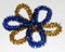 2PC 12" Red Glitter Chenille Stems - Box of 100, Pipe Cleaners - Perfect for Crafts, Wreaths, Ornaments - Festive Holiday Decorations, Floral Home by Artificial Flowers